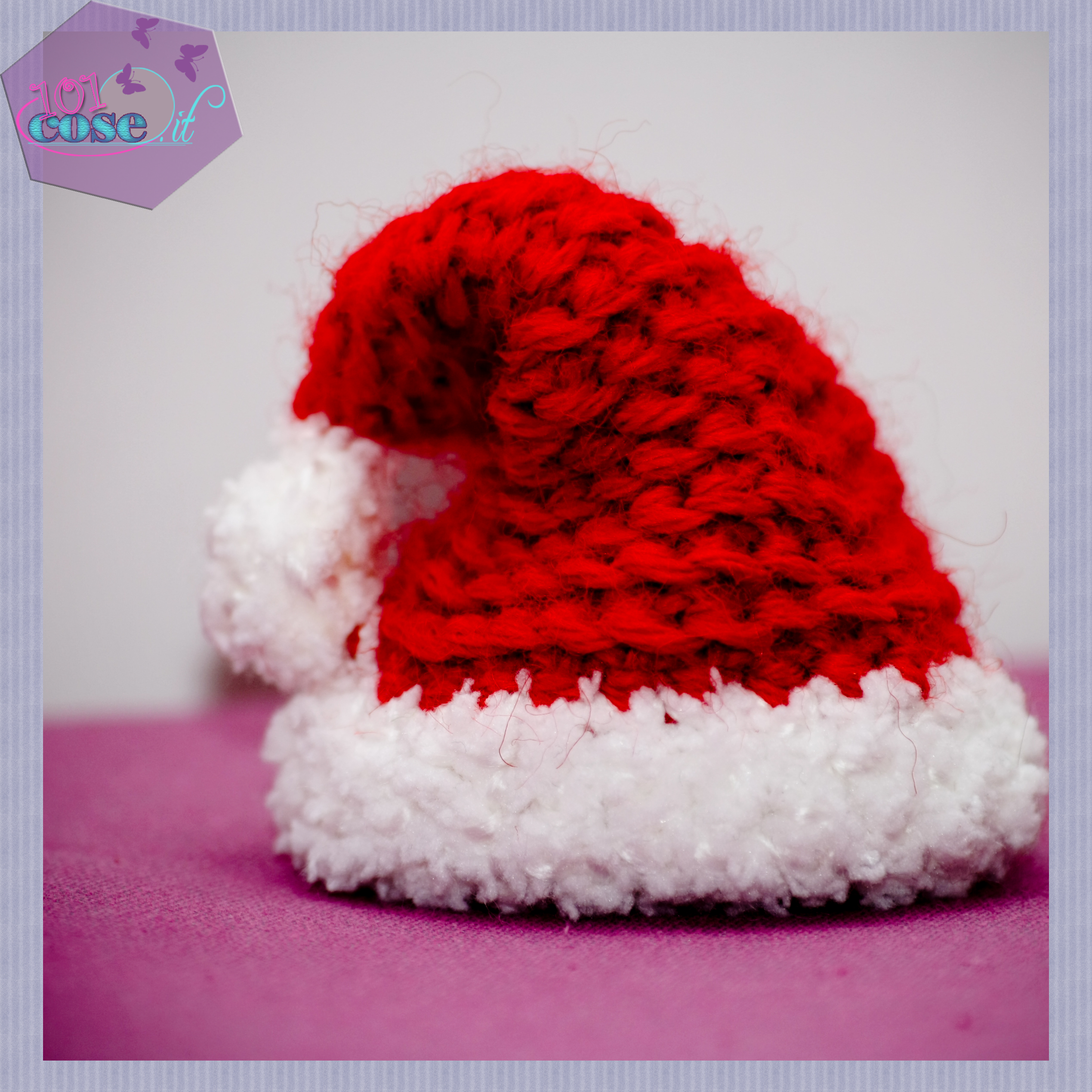 Uncinetto Schema Babbo Natale Uncinetto.Come Fare Il Cappello Di Babbo Natale 101 Cose